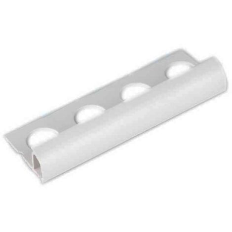Profilo jolly proteggi angolo in pvc bianco 2,6 metri : Modello - 10MM