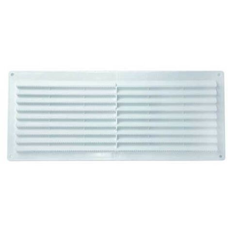 Griglia di aerazione rettangolare in plastica (abs) : Dimensione - 150x380 pass.aria cm2 202