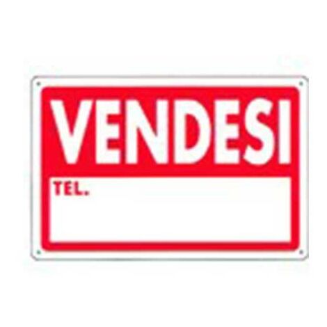 Cartello vendesi cm 20X30