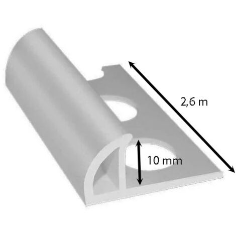 Profilo proteggi angolo marmorizzato in pvc h10mm 2,6 metri : Colore - Verde