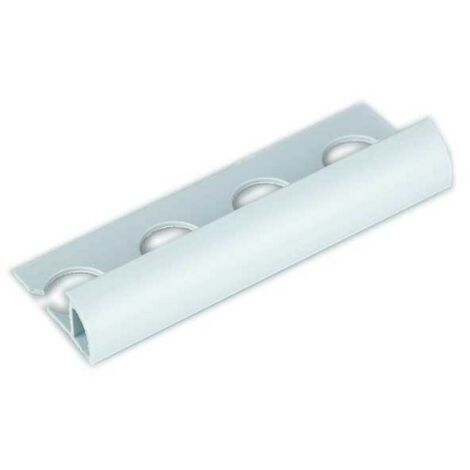 Profilo jolly proteggiangolo in pvc 8/10mm barra 2.6 m : Colore - Celeste