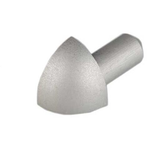 Capsula tonda in alluminio : Finitura - SATINATA, Modello - 12,5MM