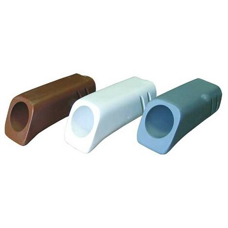 Gocciolatoio in marmores - chiuso : Colore - Bianco, Dimensione - 23x8 cm