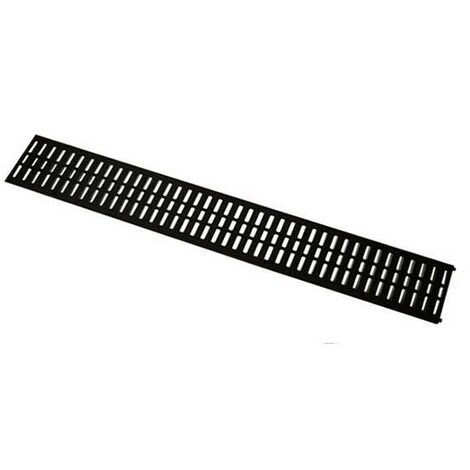 Griglia per canaletta top (sistema di drenaggio en 1433) in ghisa : Dimensione - 1 metro x 20 cm, Modello - IN ABS
