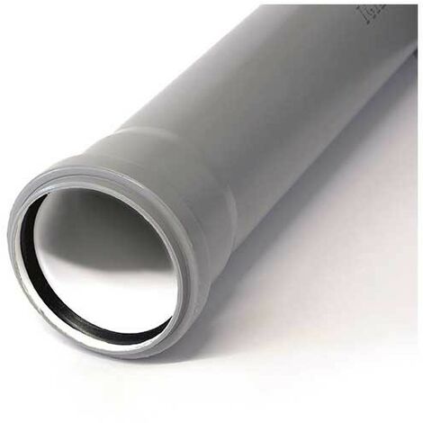 Tubo in polipropilene ad 1 bicchiere ad innesto con guarnizione : Diametro - 110, Metri Lineari - cm 200