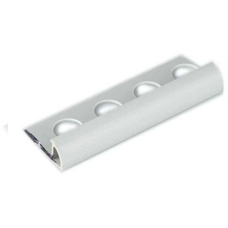 Profilo jolly proteggiangolo in pvc 8/10mm barra 2.6 m : Colore - Grigio