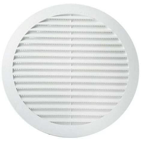 Griglia di aerazione tonda in plastica con molle (abs) : Dimensione - Ø55/85 cm2 15