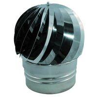Cappello girevole inox base tonda bagno d'olio maschio : Diametro - 230
