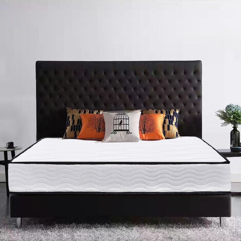 Matelas PAS CHER 140x190cm - Épaisseur 16 cm - Matelas à Ressort - pour Adulte Enfant