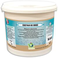 Prefor – Cristaux de soude 10L – Nettoyant puissant pour dégraissage et débouchage – Poudre naturelle pour entretien ménager - SEAU 10 L