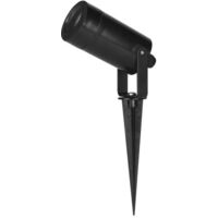 Proiettore Jumbo per lampadina GU10 per illuminare lateralmente in nero