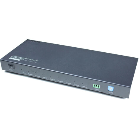 Splitter HDMI KIMEX 1 Entrée / 16 Sorties – HDMI2.0, HDCP2.2, 4K60Hz, RS232