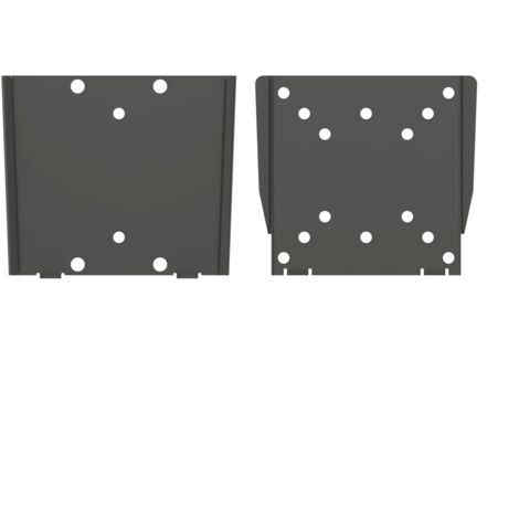 Support Mural Fixe Kimex Pour TV 37-86 Pouces - Noir - 012-1564
