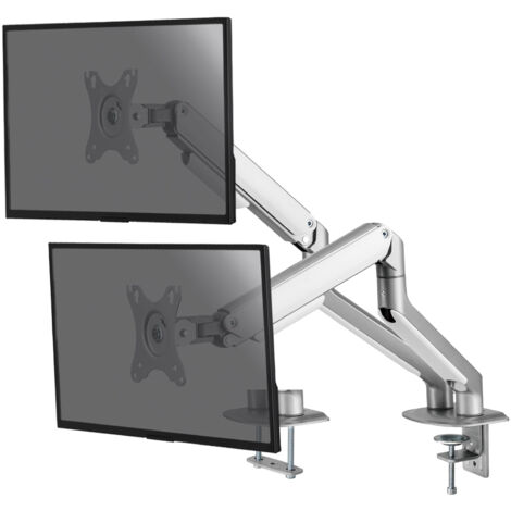 Equip 650127 Support de Bureau Double Bras pour 4 Moniteurs/TV 17"-32