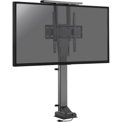 Support ascenseur motorisé pour écran TV 32''-48'' – Capacité 50 kg – Normes VESA 75x75 à 400x400 – Télécommande incluse – Kimex