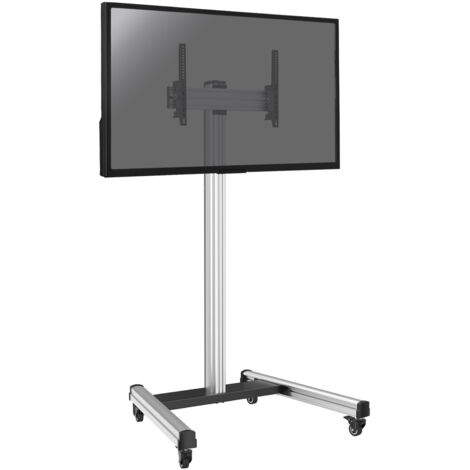 Support sur roulettes pour écran TV 32'' - 75'' - Hauteur 175cm - Inclinable (1/3)