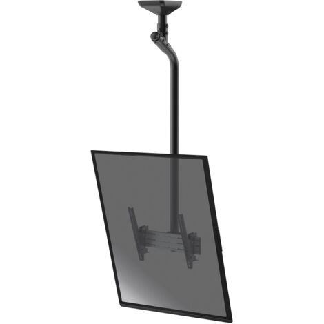 Support plafond inclinable pour 1 écran portrait 43''-75'' - Hauteur 175cm (1/3)