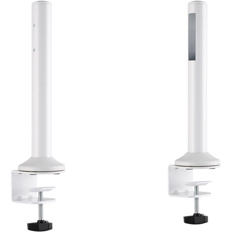 Pieds de fixation pour rail de bureau Slatwall (paire) (1/3)