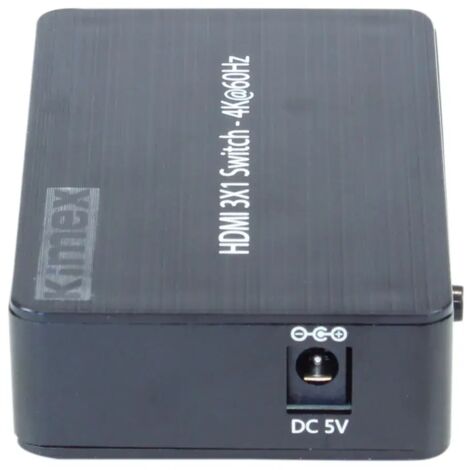 Switcher 3 entrées- 1 sortie, HDMI2.0 HDCP2.2, 4K60HZ