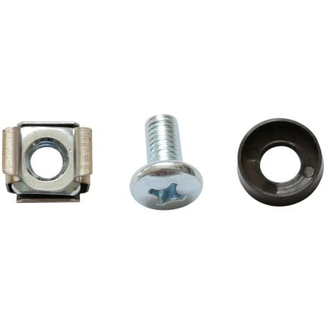 Kit de 50 vis Philips avec écrou cage pour rack 19''