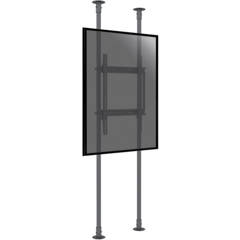 Support sol-plafond portrait pour écran TV 50'' - 100'' - Hauteur max 240cm (1/3)