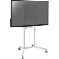 Chariot écran TV 37''-70'' compatible Samsung Flip® et Microsoft Surface Hub® 2s, Blanc