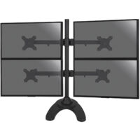 Support de bureau pour 4 écrans moniteurs PC 13"-24"