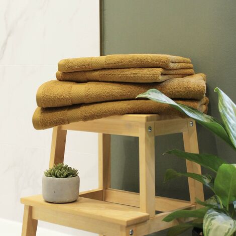 Royal Velvet 2 Piece Bath Towel Bale Ochre