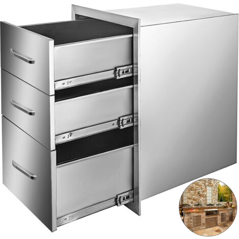 Stainless deals drawer cabinet