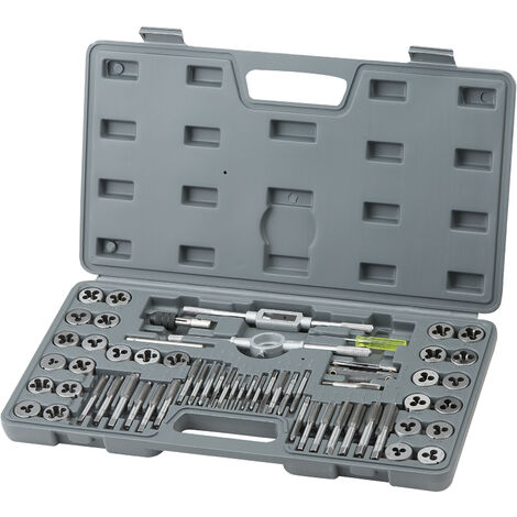 80pcs Tap And Die Set In SAE And Metric Sizes, Metric