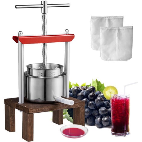 Pressoir à Fruit Double Poignée Easy Press™ par Lacewing™ - 6L – Garantie 3  ans 54,99 €