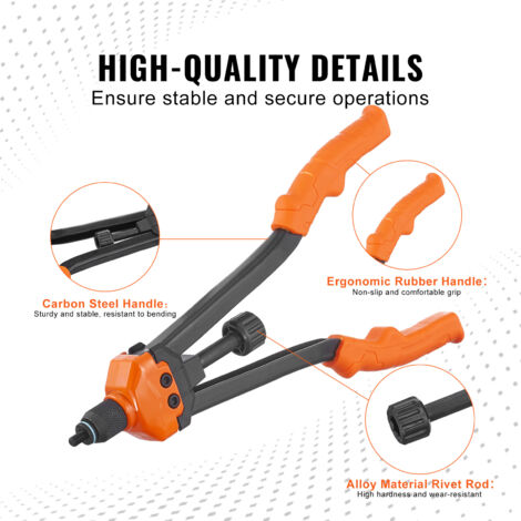 2-In-1 Design Cordless Rivet Gun Adapter And Rivet Nut