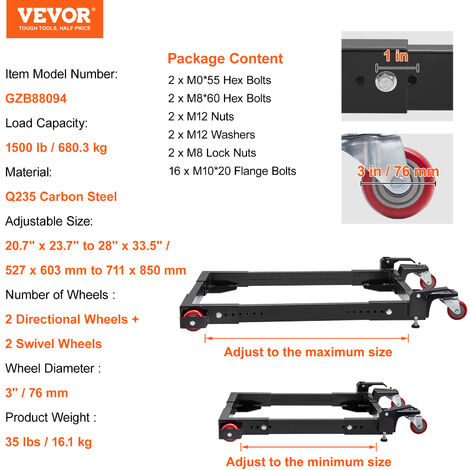 VEVOR VEVOR Planer Stand, 100 lbs/ 45 kg heavy loads, Three-Gear