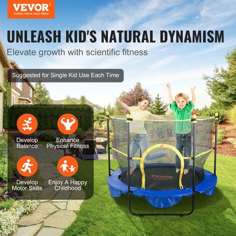 Mini enclosed cheap trampoline