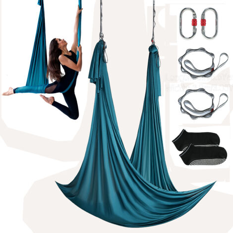Hamac De Yoga Aérien - Balançoire Nid D'oiseau, Portée 200 Kg, Avec Accessoires De Fixation