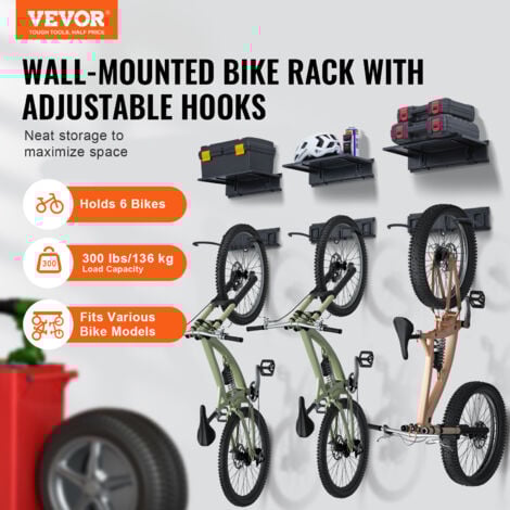 Bike Stand Garage Bike Rack Wall Mount HORUSDY Bike Storage Rack