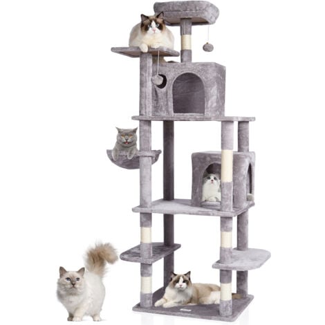 VEVOR Cat Tree for Indoor Cats, Cat Tower with Cat Condos