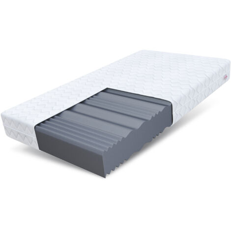 Matratze 140x200 cm COMFORT MAX Double 7 Zonen 20 cm H3 Kaltschaum Wellness NEU