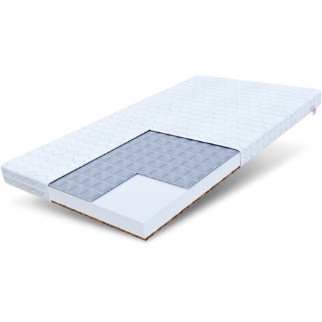 Matratze 90x160 cm Kaltschaum BABY COMFORT 9 cm H2 H3 Babymatratze Schaum Kokos Buchweizen
