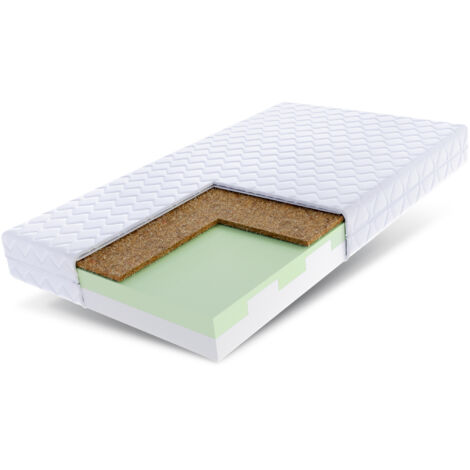 Matratze 7 Zonen ORION 90x200 Komfort Hochelastisch Kaltschaum Kokos H2 H4 13cm (1/5)