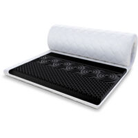 Topper 120x200 cm Matratzenauflage mit HR-Schaum 9 cm Schoner H3