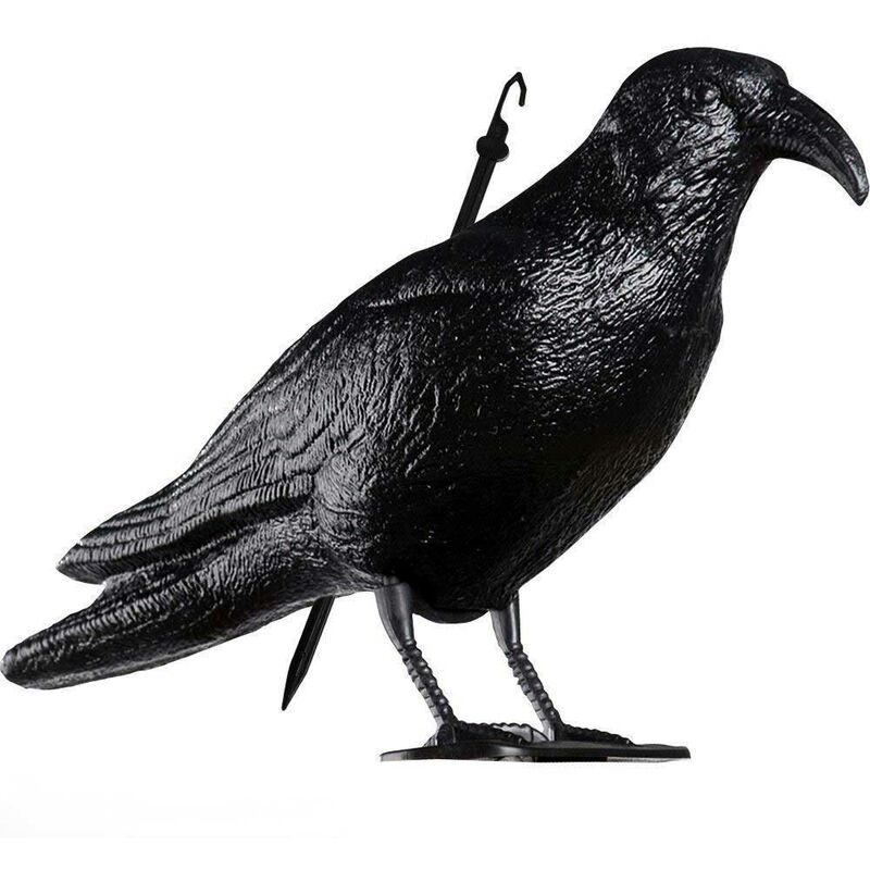 Corbeau de jardin lot 9 anti-pigeon décoration épouvantail alarmistes  figure