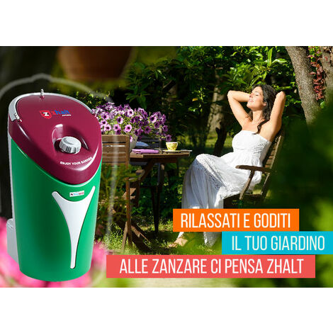 Zhalt Portable – Système anti-moustique extérieur automatique