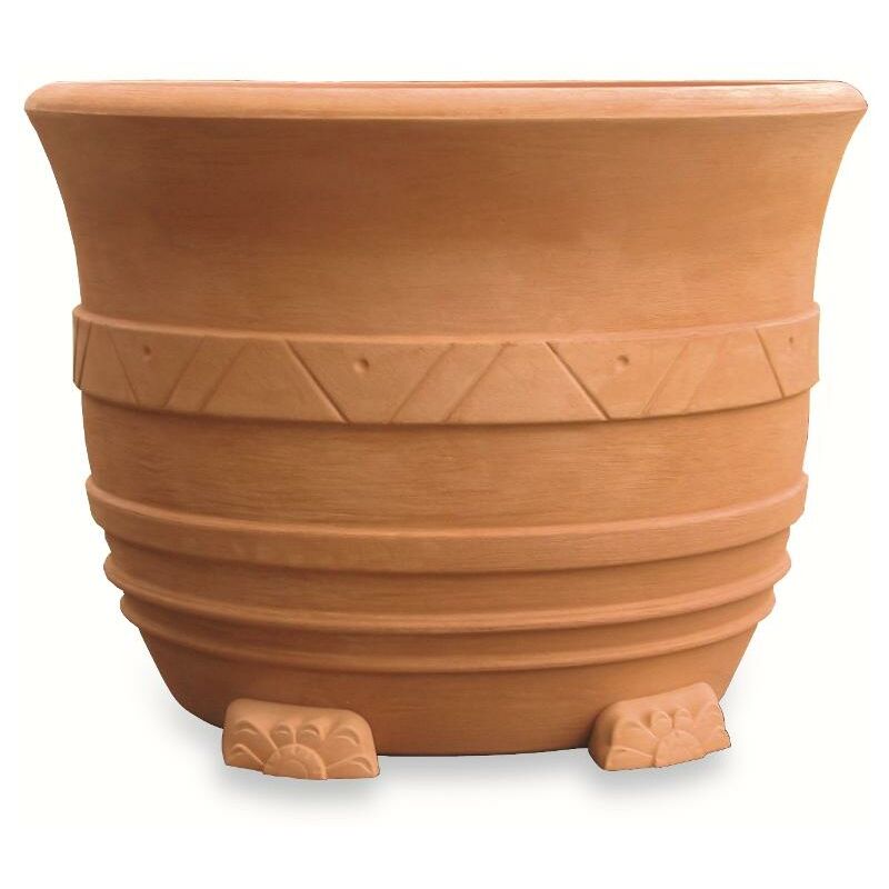 GRANDE VASO GIARA ORCIO IN TERRACOTTA DA ESTERNO GIARDINO cm140 h