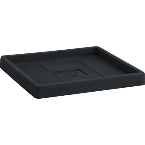 Sottovaso quadrato THEMIS cm. 40 ANTRACITE