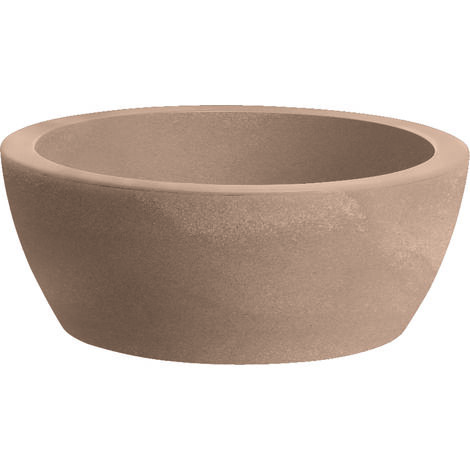 Vaso ciotola resina THETIS cm. 30 AVANA