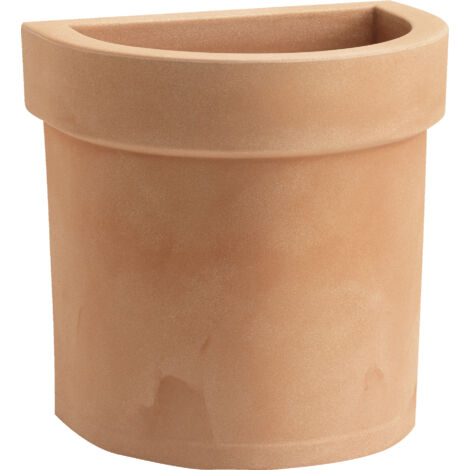 Vaso a parete resina THEMIS cm. 40 ANTICATO