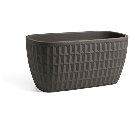 Flower pot Begonia anthracite - Flower pots