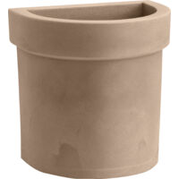 Vaso a parete resina THEMIS cm. 40 AVANA
