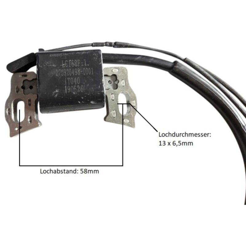 Ersatz Zündspule LC168F-1 für Zündkerzen 